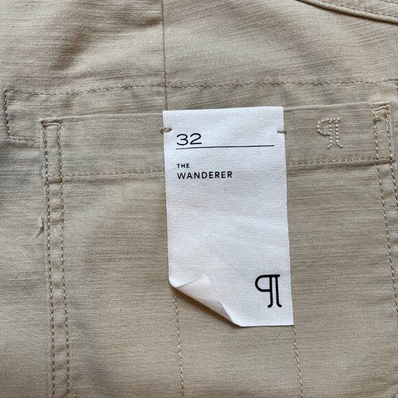 089  Pilcro The Wanderer Mid Rise Relaxed Leg Jeans Patchwork Edit NWOT Size 32 - Picture 7 of 10